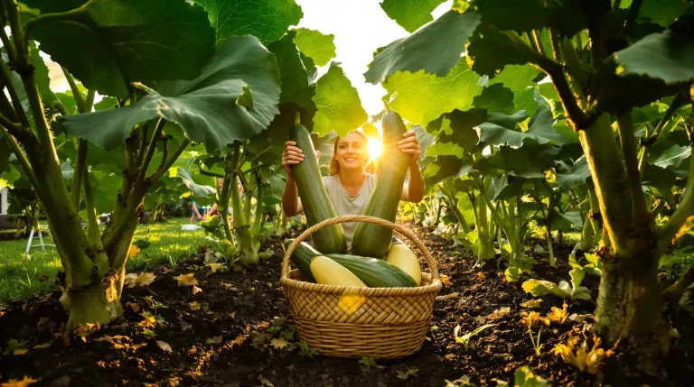 Combien de plants de courgettes planter pour nourrir une famille de 4 à 5 personnes ?