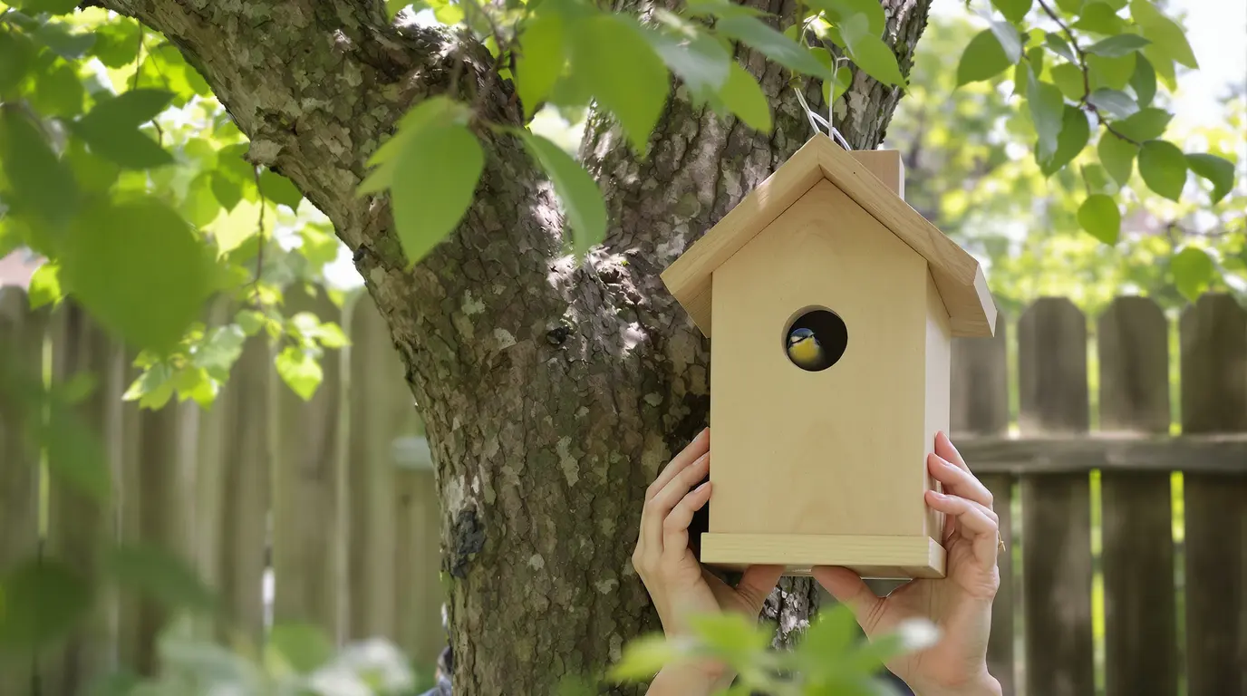 J'ai installé un nichoir au jardin, mais aucun oiseau ne s'y installe : la vraie raison J'ai installé un nichoir au jardin, mais aucun oiseau ne s'y installe : la vraie raison