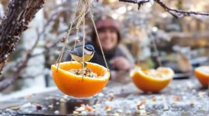 « Je l’ai posée hier, ils sont venus ce matin » : ma mangeoire maison à faire en 5 minutes attire les oiseaux