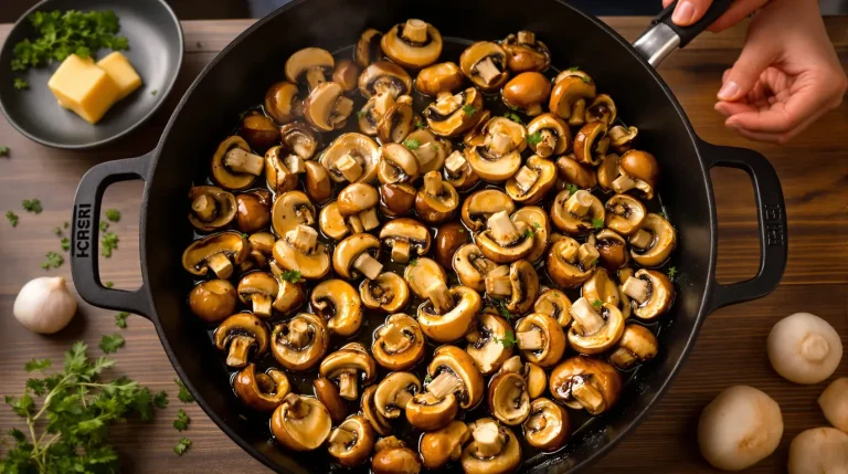 « Ne les touchez surtout pas » : la règle d’Etchebest a changé ma façon de cuire des champignons caramélisés