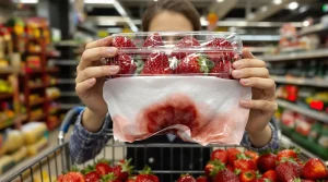 Ne vous faites plus piéger par les belles fraises : ce détail au dos de l’emballage révèle la vérité