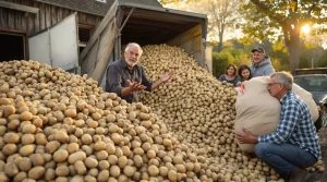 Pas-de-Calais : au lieu de les jeter, un agriculteur offre gratuitement ses pommes de terre invendues